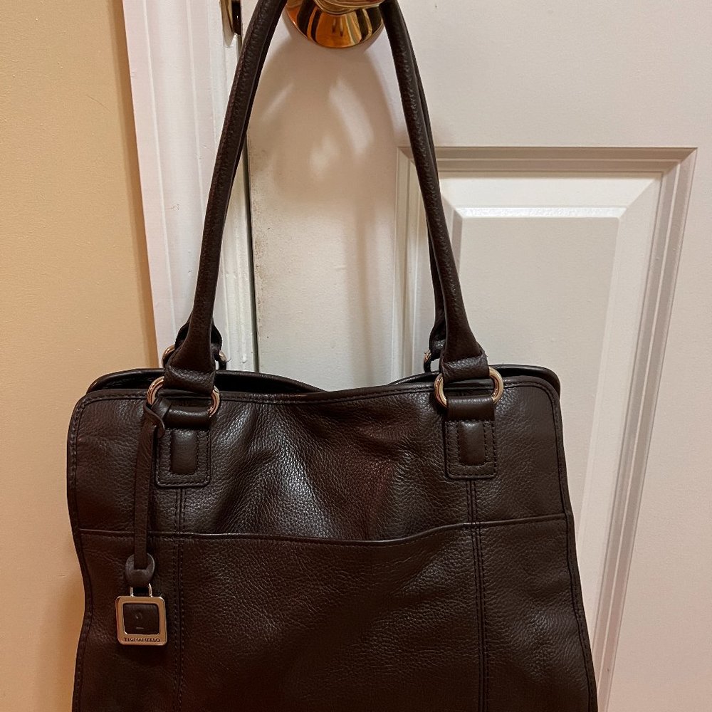 Brown Tignanello Cute Handbag